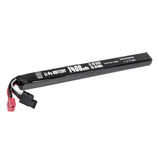 [SPE-06-043481] Battery Li-Po Specna Arms x Gens Ace 1400 mAh 25C under AK dust cover 11.1V T-Deans G-Tech