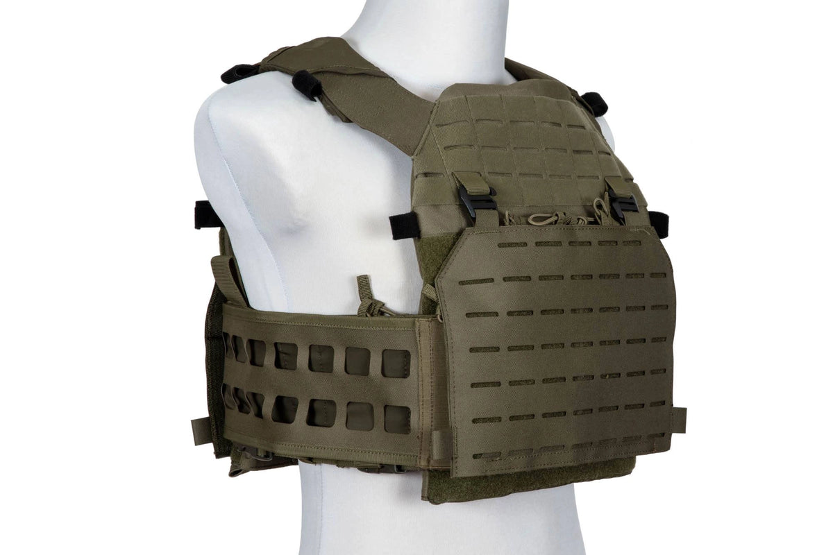 Advanced Laser-Cut tactical vest - olive green