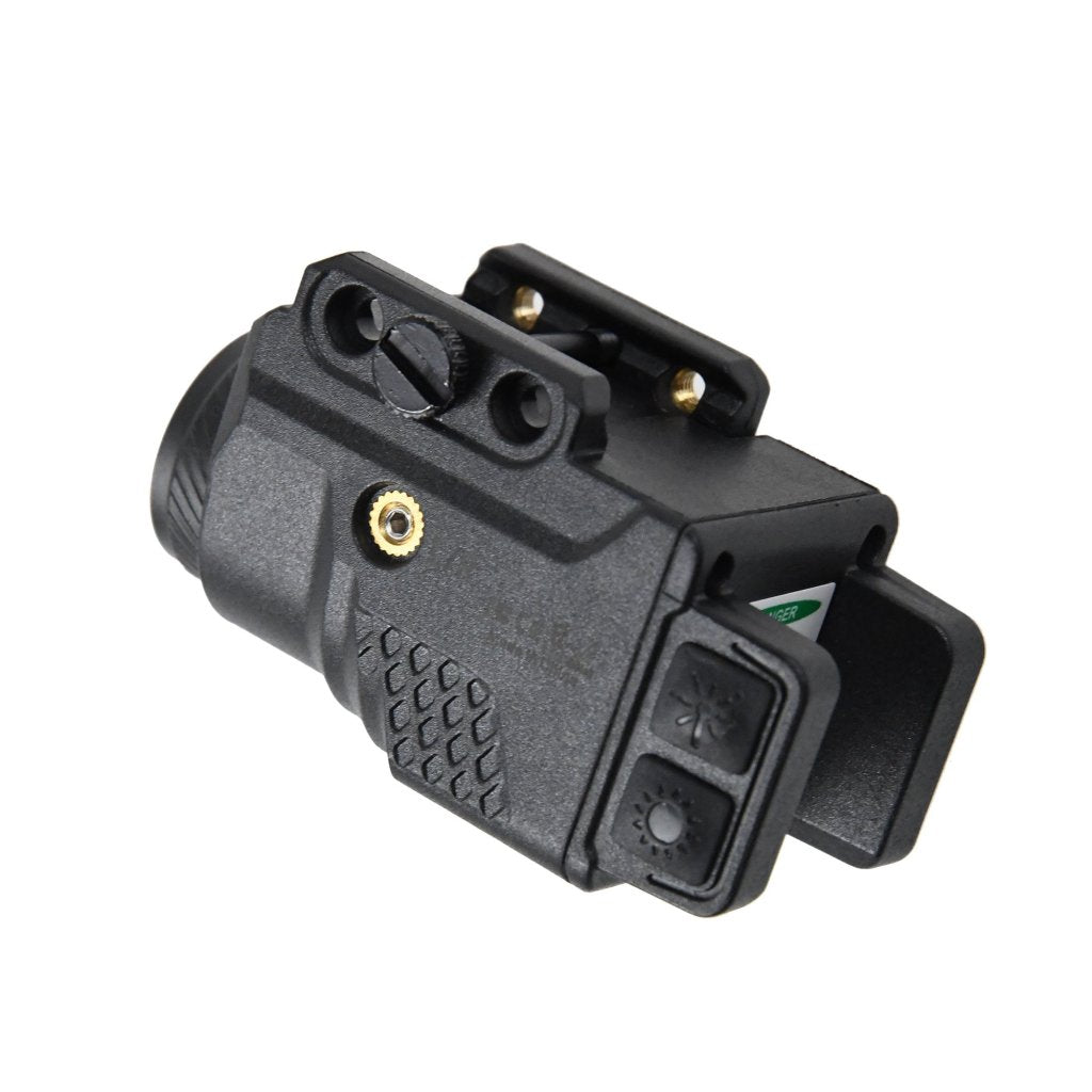 DAŽBOG LA01R flashlight with red laser Black