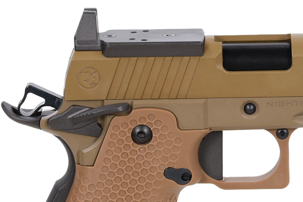Nighthawk Custom Sand Hawk GBB Pistol (Optics Ready/Suppressor Ready) – Tan