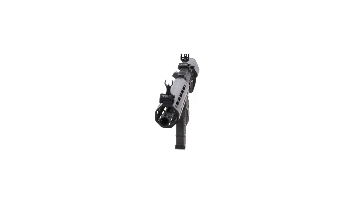 King Arms x Lancer Systems airsoft Carbine L15 LCH7 12" Real Carbon Black