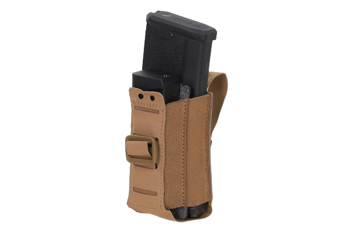 Wosport pouch for M4/M16 MG-128 magazines Coyote Brown