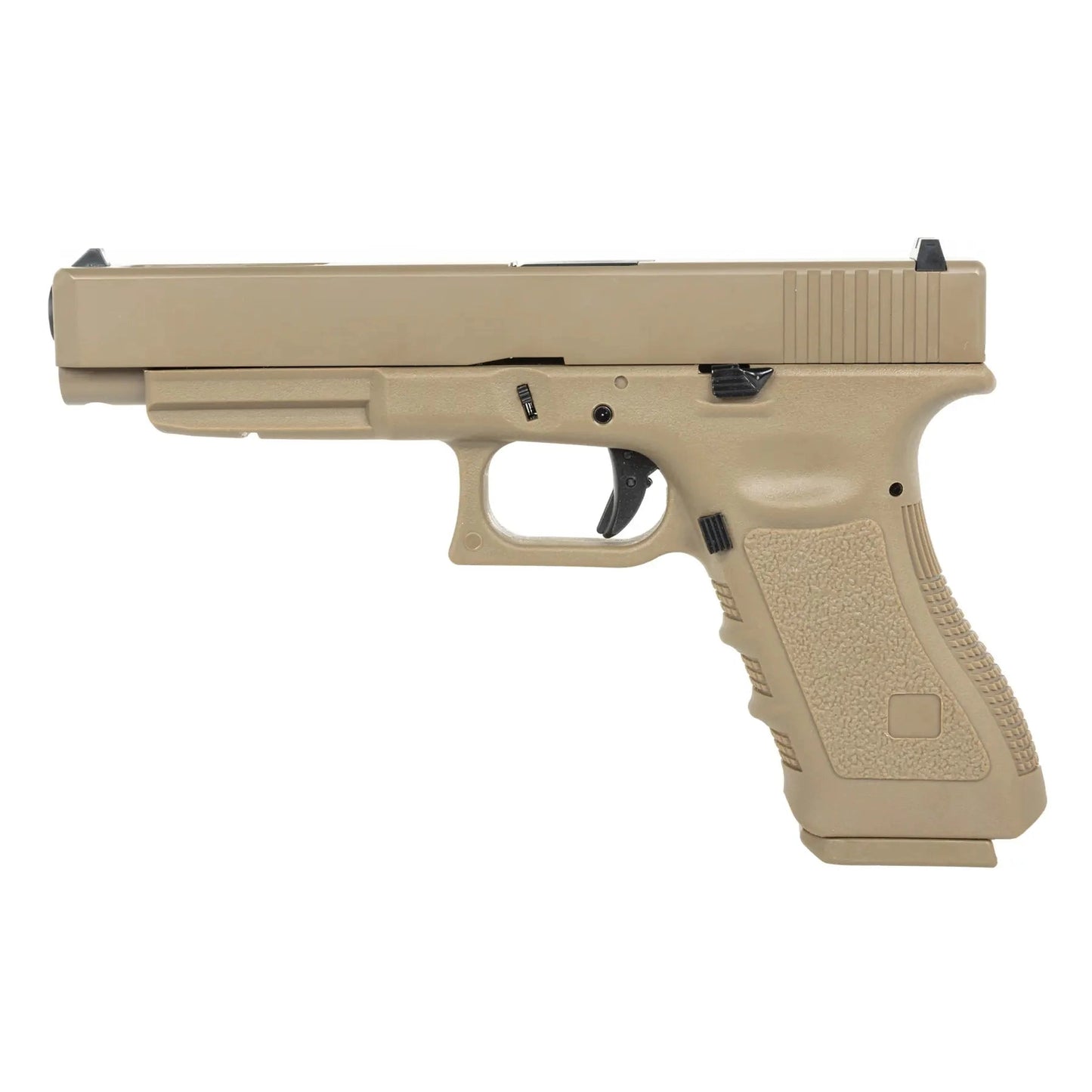 [EIC-02-046380] E&C EC-1201 Tan airsoft pistol