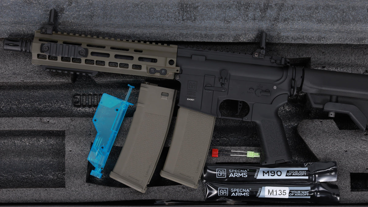 Specna Arms M4/AR15 SA-P29 PRIME BLDC 10.5" AEG assault rifle - Olive