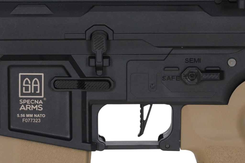 Specna Arms SA-F04 FLEX™ Gen.2 BLDC™ HAL ETU™ Half-Tan airsoft Carbine
