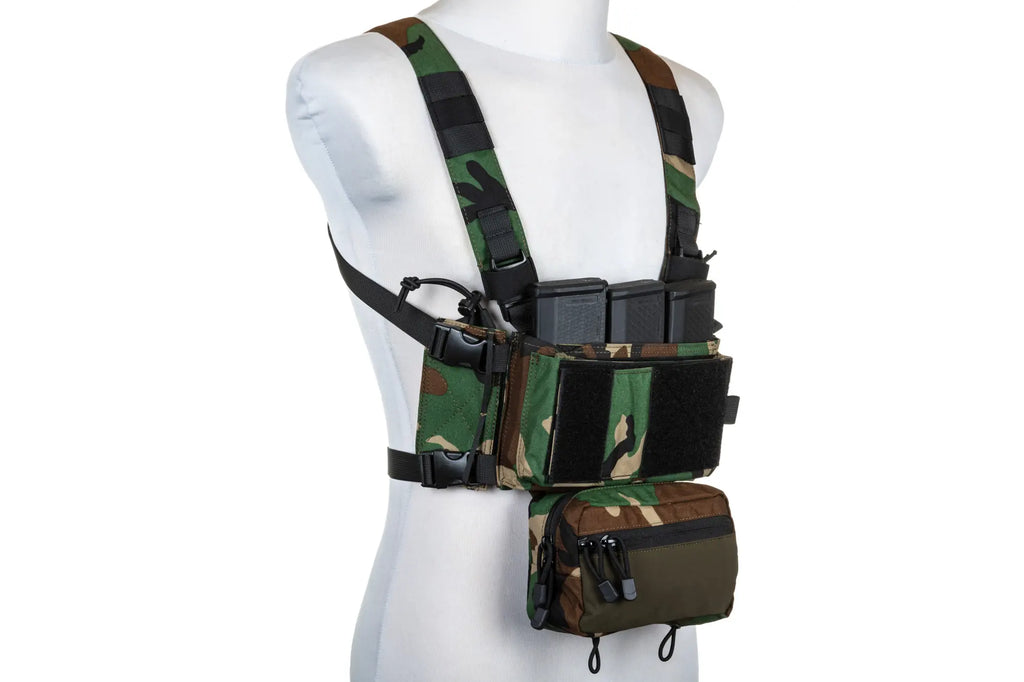 Specna Arms Tactical Adaptive V2 Woodland Chest Rig Vest