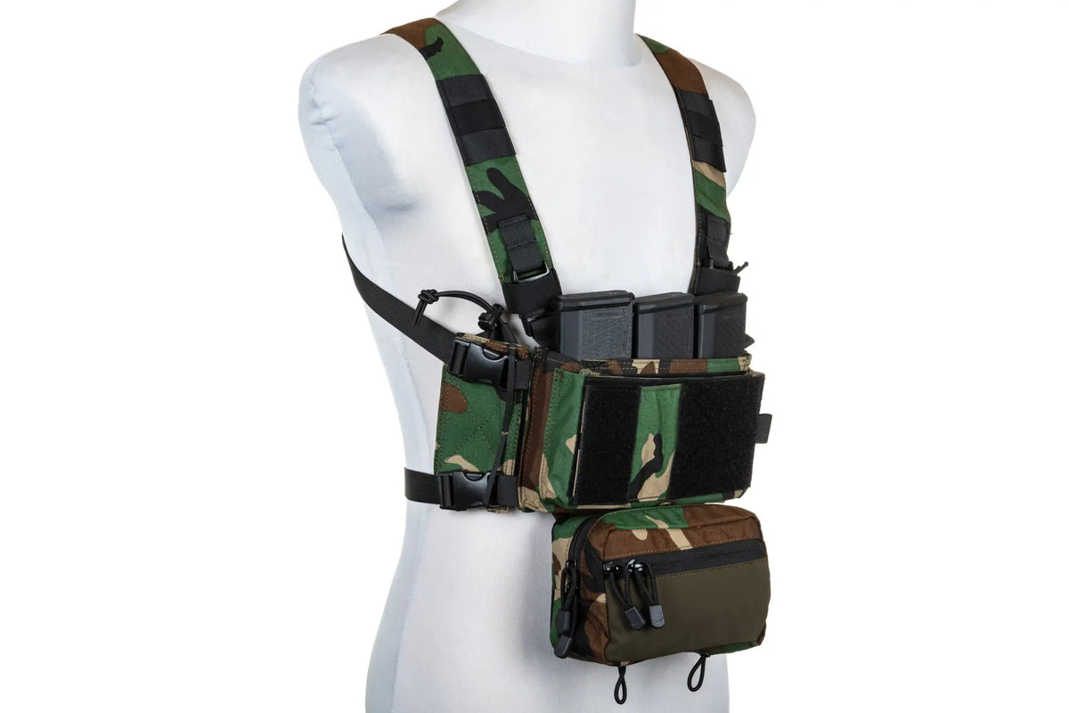 Specna Arms Tactical Adaptive V2 Woodland Chest Rig Vest