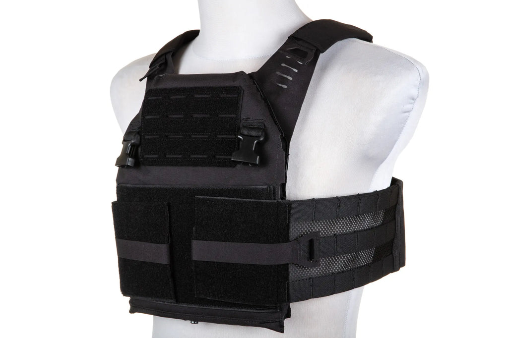 Wosport VE-97 Plate Carrier Tactical Vest Black