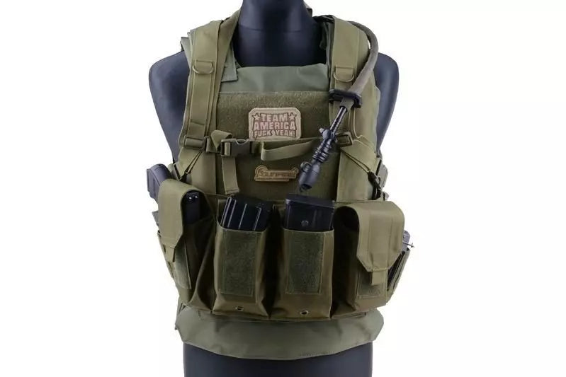 Personal Body Armor tactical vest - olive green