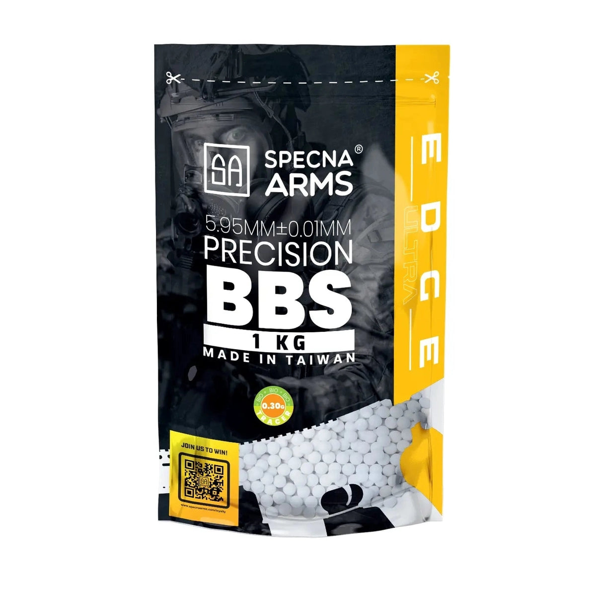 Tracer BIO 0.30g Specna Arms EDGE ULTRA™ BIO precision BB's - 1 kg - green