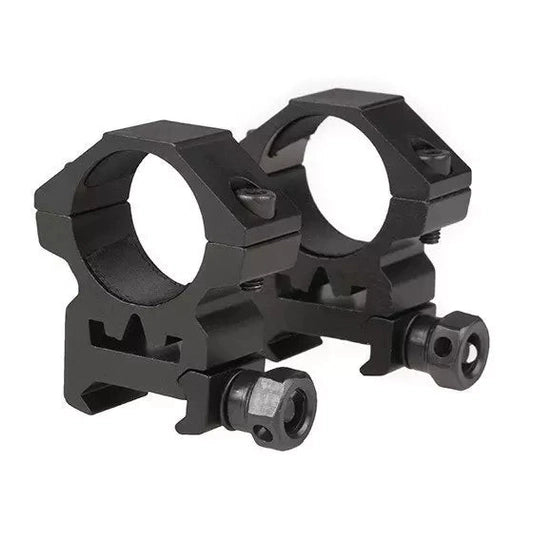 Two-part 25mm optics mount for RIS rail (low)