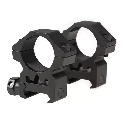 Two-part 25mm optics mount for RIS rail (low)