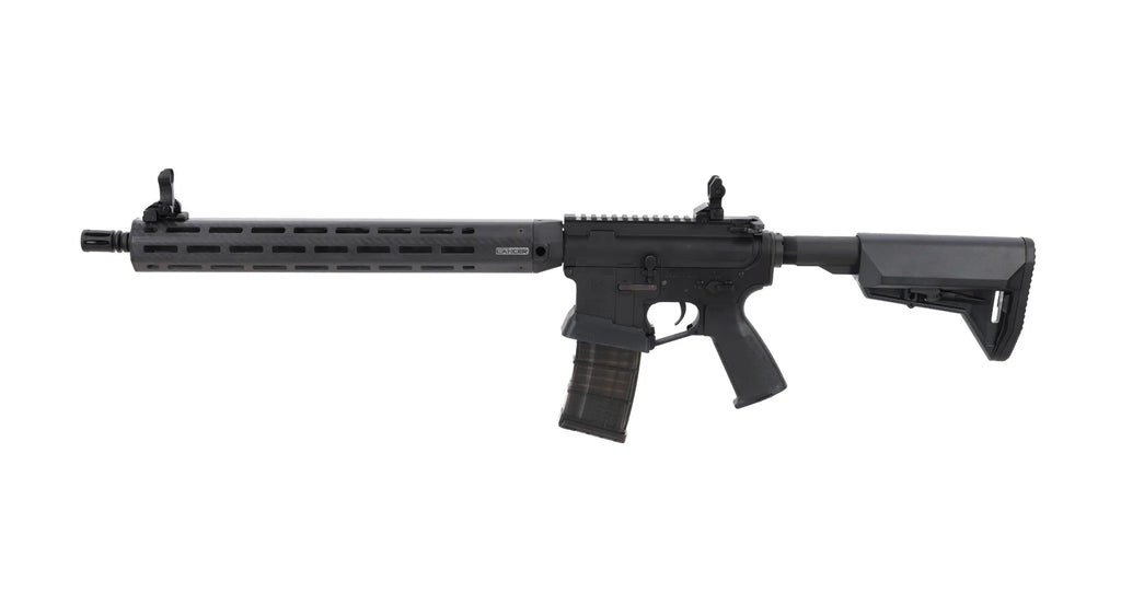 King Arms x Lancer Systems airsoft Carbine L15 LCH7 15" Real Carbon Black