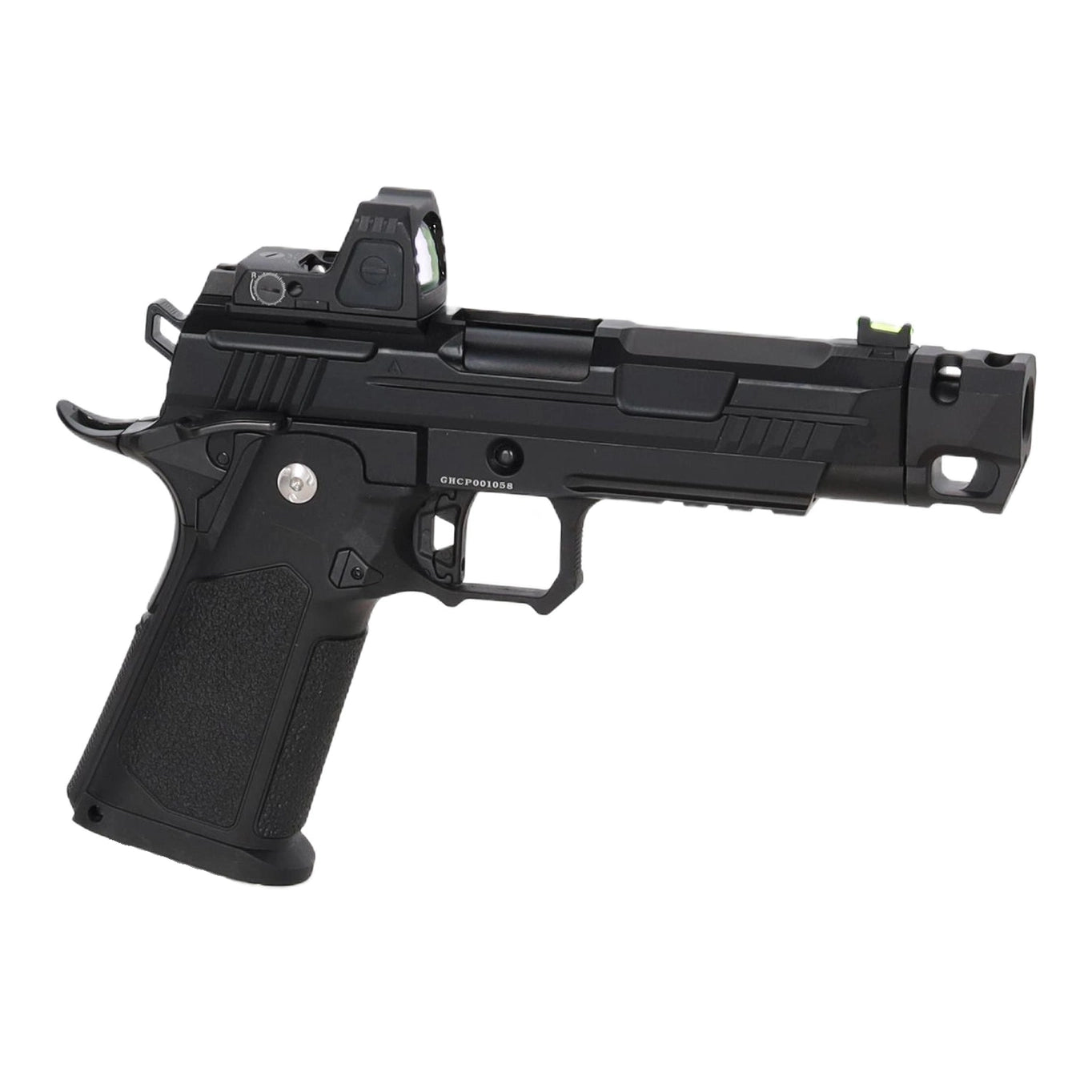 ACR-02-048158] Arcturus Hi-Capa Vanguard 4.3" GBB Pistol (Optics Ready/Collimator ARS-1/Compensator) - Black