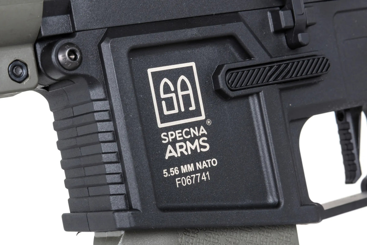 Specna Arms SA-F04-RL FLEX™ Gen.2 BLDC™ HAL ETU™ Light Ops Stock/New Receiver Olive airsoft Carbine
