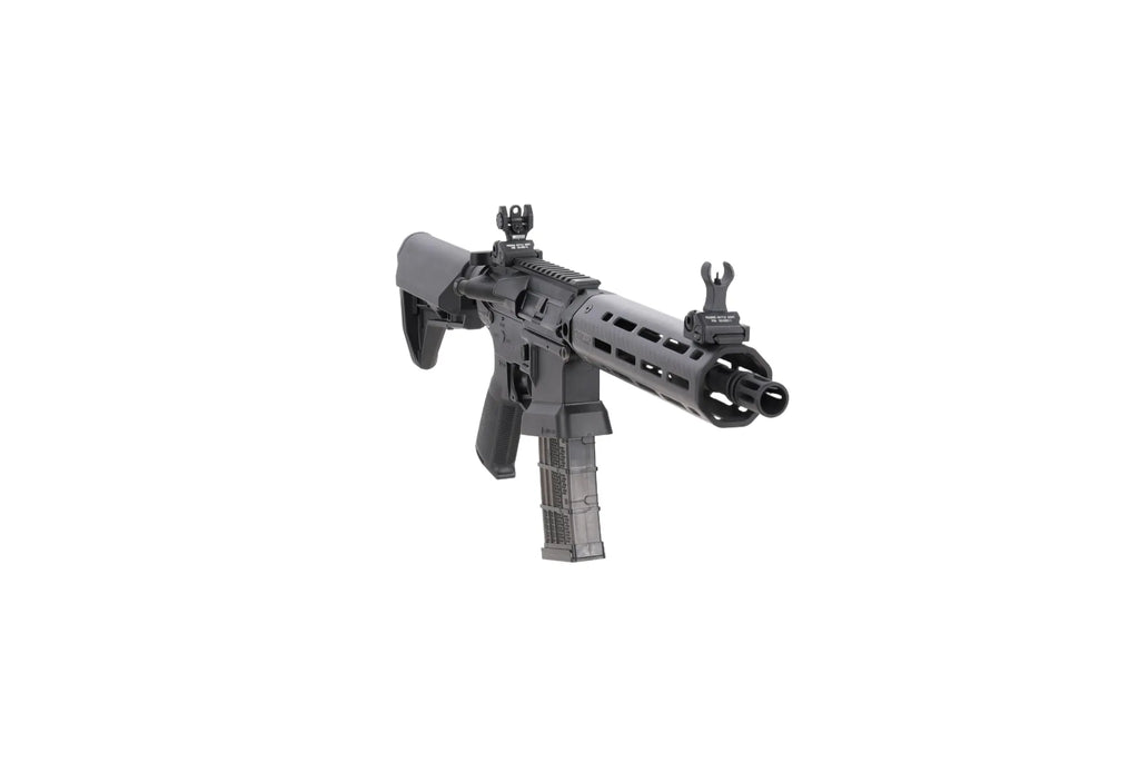 King Arms x Lancer Systems airsoft Carbine L15 LCH7 8" Real Carbon Black