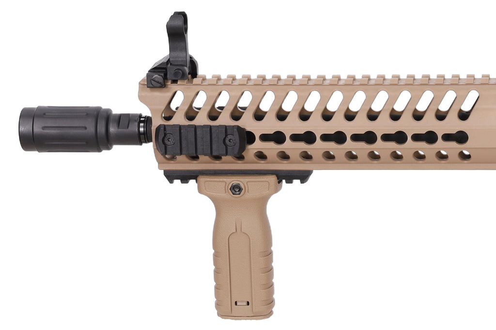 King Arms M4 Striker Keymod CQB Ultra Grade II Flat Dark Earth airsoft Carbine