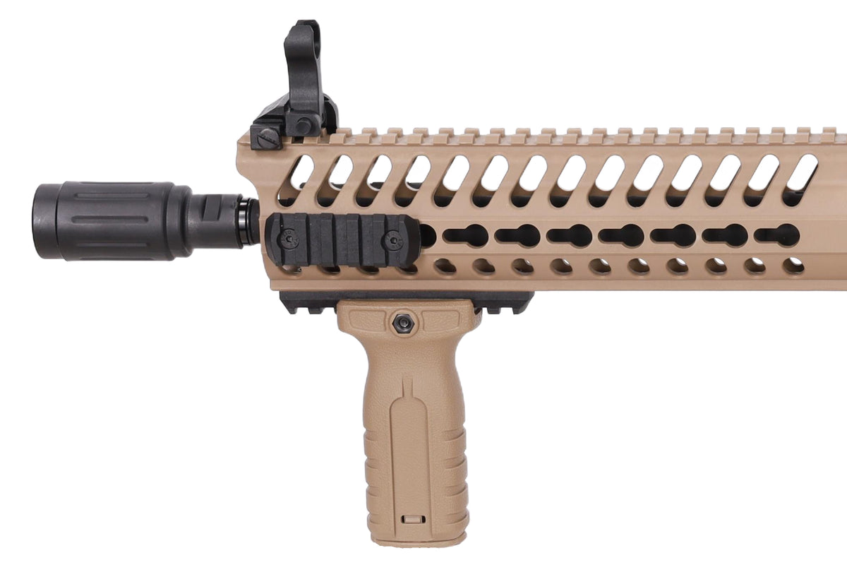 King Arms M4 Striker Keymod CQB Ultra Grade II Flat Dark Earth airsoft Carbine