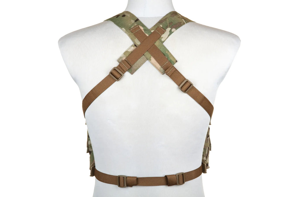 Chest Rig Pew Tactical waistcoat type D3CR-X CR02 Multicam