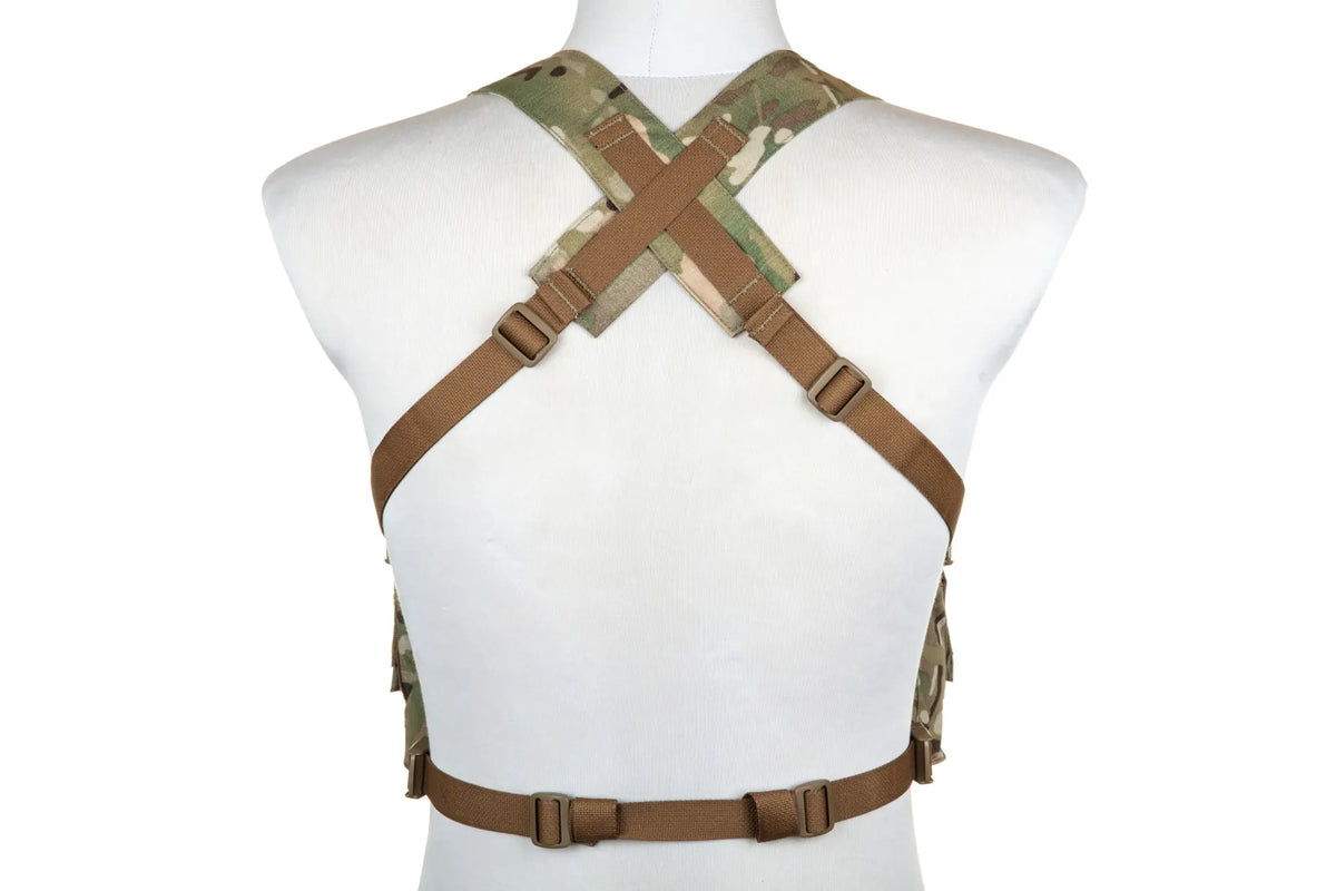 Chest Rig Pew Tactical waistcoat type D3CR-X CR02 Multicam