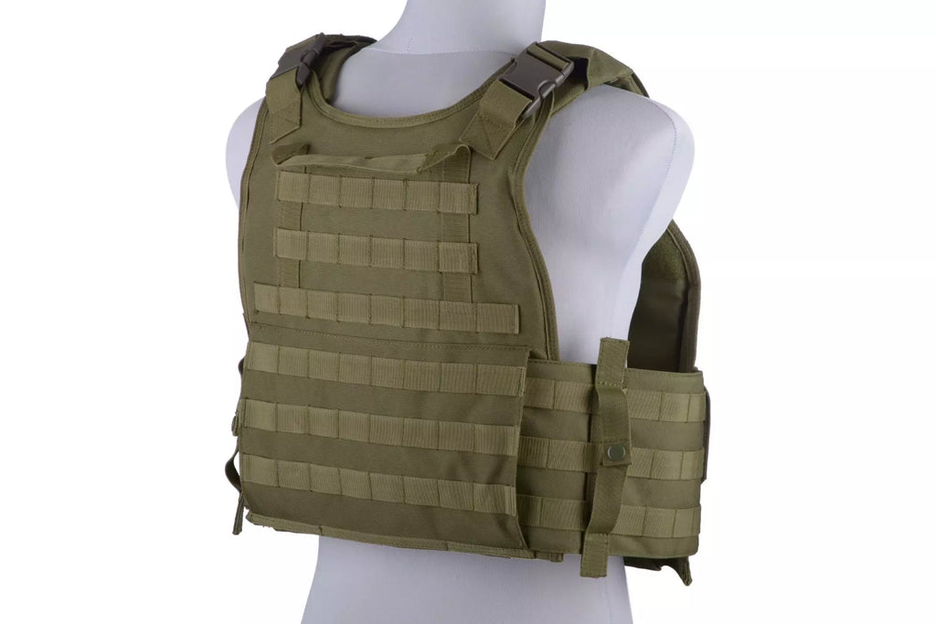 Plate Carrier Tactical Vest - Olive Drab