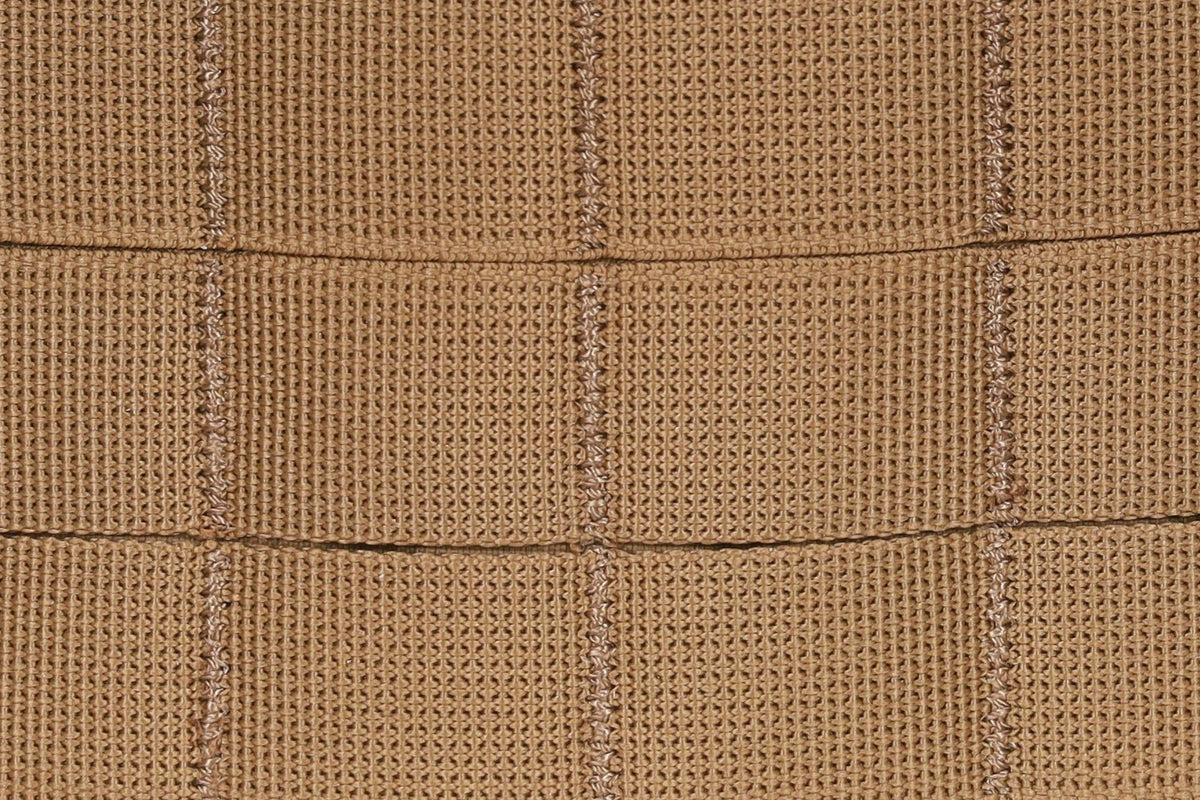 Additional Molle panel for Wosport Chest Rig waistcoats Coyote Brown