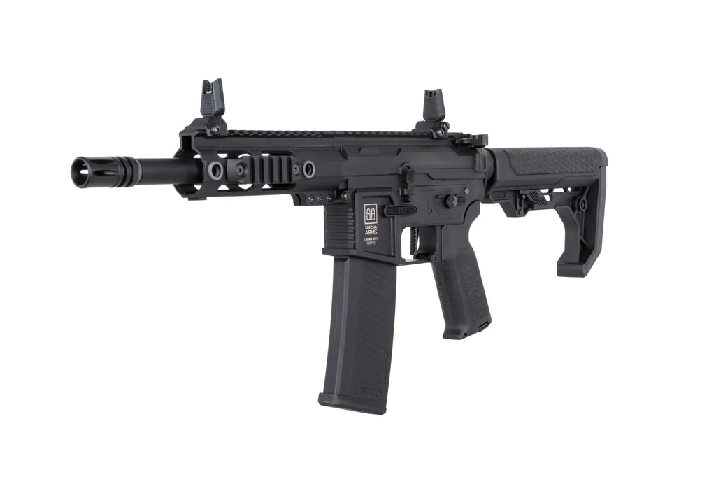 Specna Arms SA-F04-RL FLEX™ Gen.2 BLDC™ HAL ETU™ Light Ops Stock/New Receiver airsoft Carbine Black