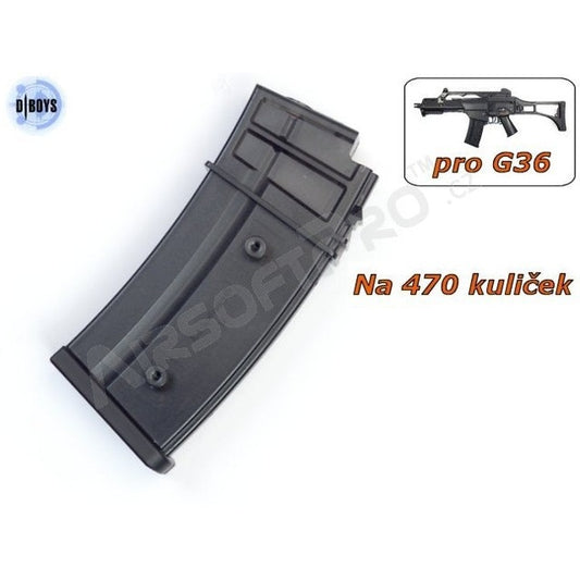 470 round magazine for G36