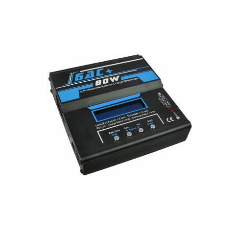 VRX I6AC 80W AC/DC Charger / Balancer Dual Power 12V-220V