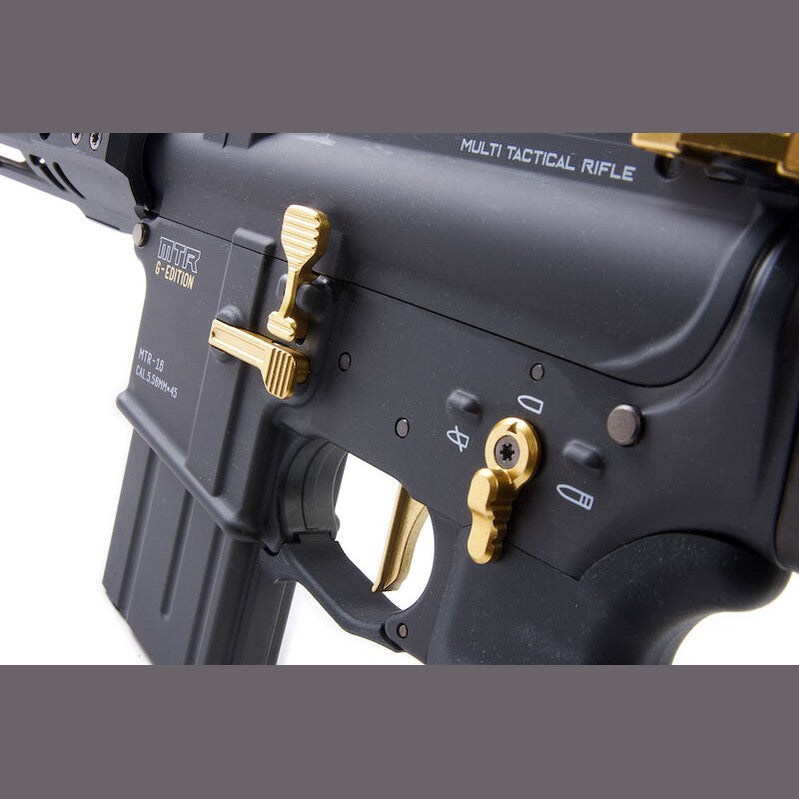 Tokyo Marui MTR16 G-Edition GBBR (ZET System) - Cerakote Version - MAG SET Bundle Pack - Includes 2 additional TM-4952839149428 magazines (3 mags total)