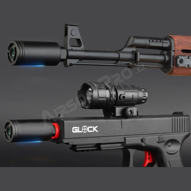 Spitfire tracer with flame mode