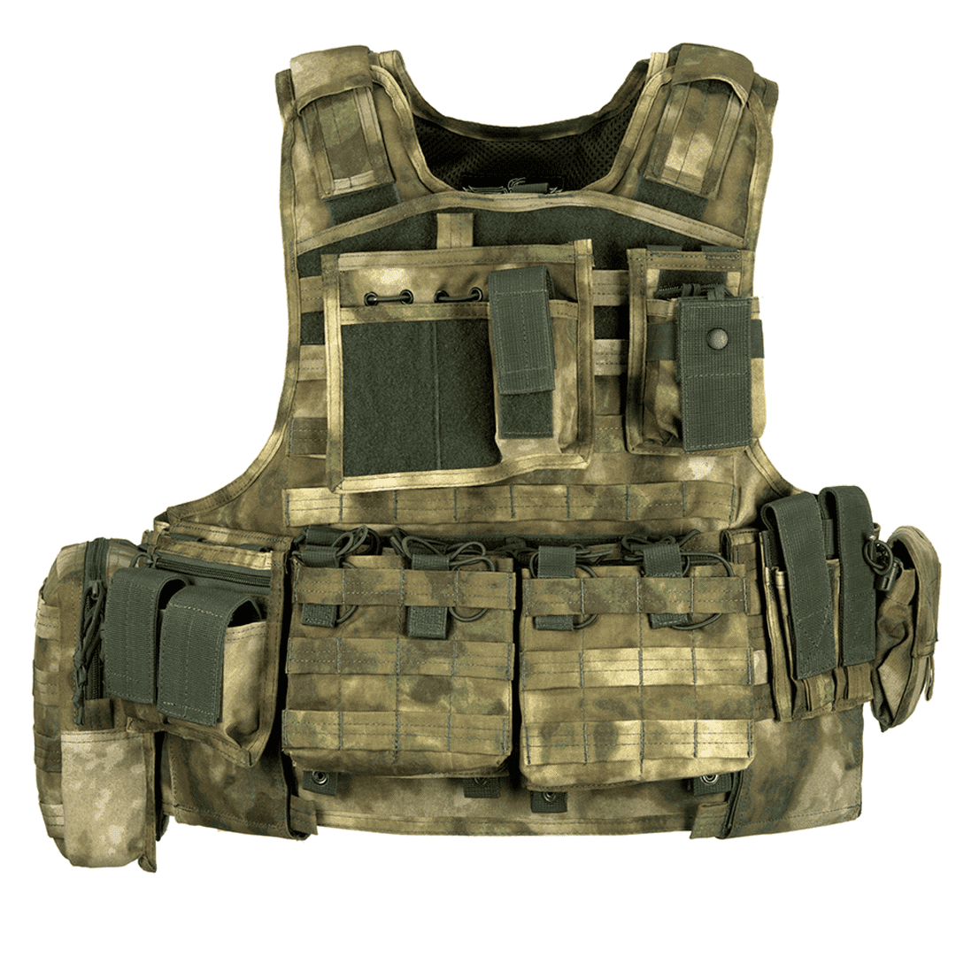 Invader Gear Mod Carrier Combo Molle Vest SAPI Everglade