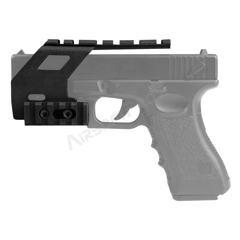 Rail mount for G series pistol - black