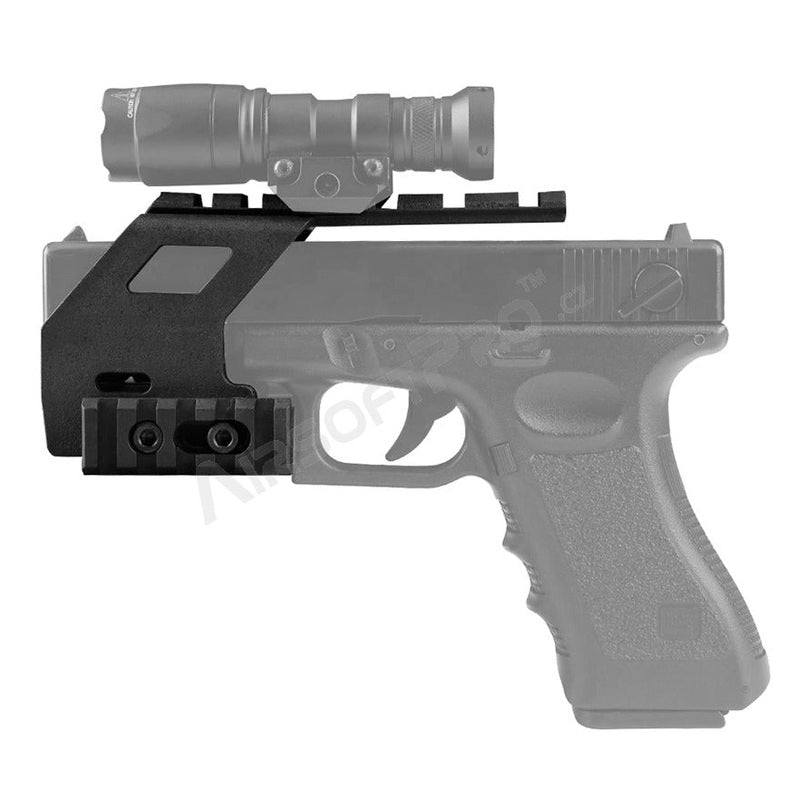 Rail mount for G series pistol - black