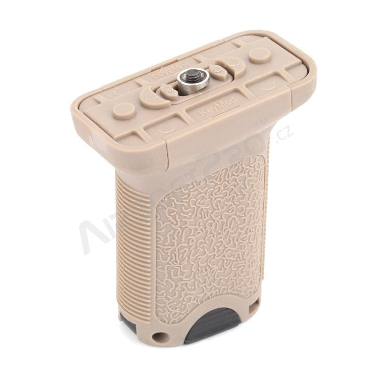 Vertical BCM grip for RIS  KeyMod  M-LOK mount - TAN