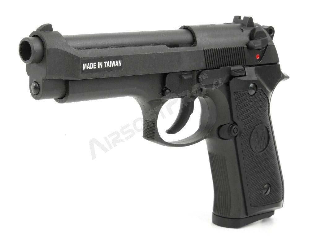 Airsoft pistol M9 HW, gas blowback - black