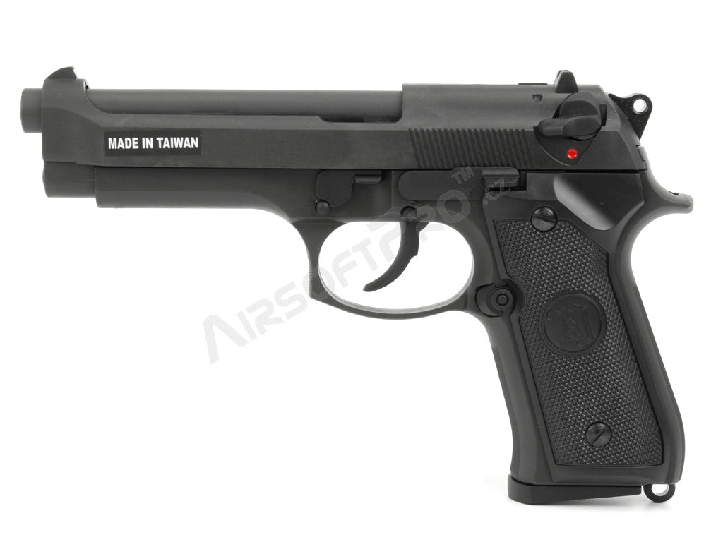 Airsoft pistol M9 HW, gas blowback - black