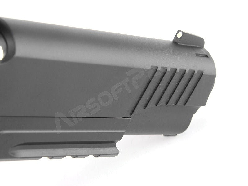 Airsoft pistol CQBP M45A1 CO2, metal slide, non-blowback - black