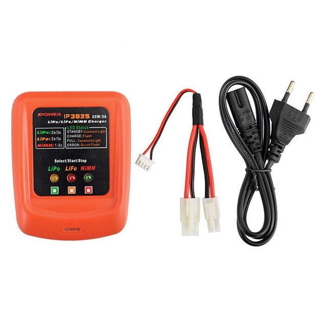 IP3025 akumulatora lādētājs - LiPo/LiFE/NiMH 25W/3A [IPower]