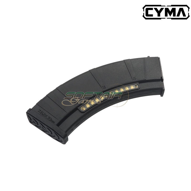 Vidēja izmēra aptvere 200bb MELNA priekš AK CM103 Cyma (FBP4176)