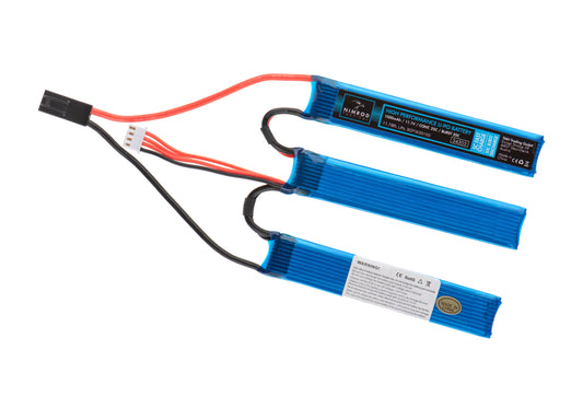 Lipo 11.1V 1000mAh 25C Split Type