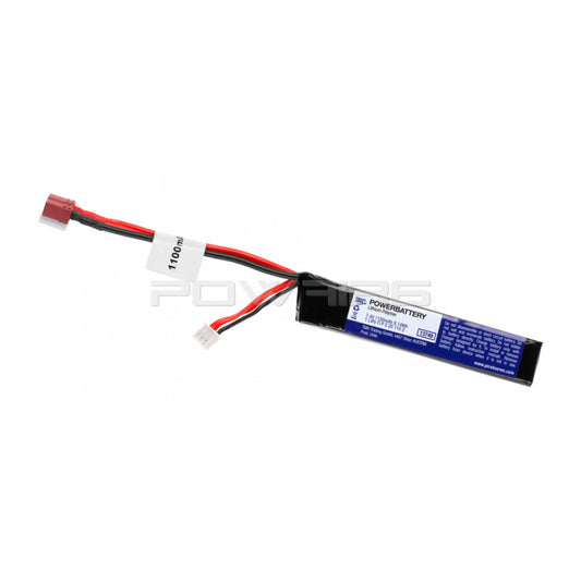 Pirate Arms 7.4v 1100mah 20C lipo battery - T-dean