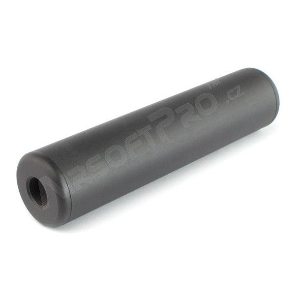 Aluminium silencer 150 x 34mm for airsoft replicas