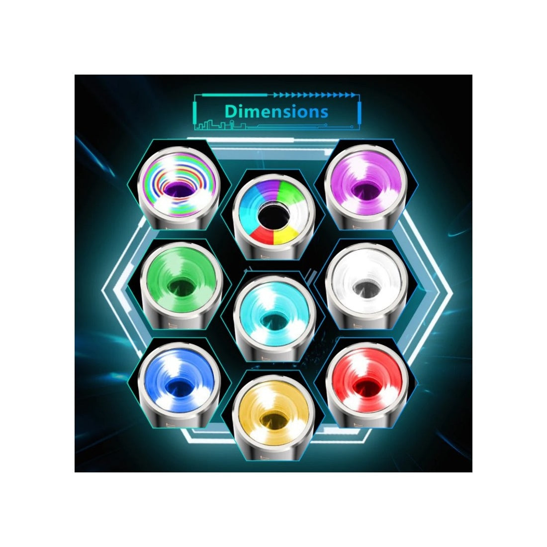 T238 Tactical RGB tracer lite version - Black