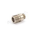 WE pistols silencer adaptor - short, stainless steel