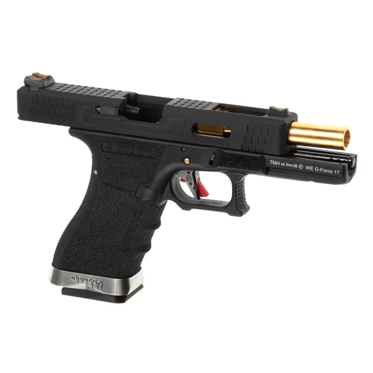 G-Force 17 BK Gold Barrel Metal Version GBB