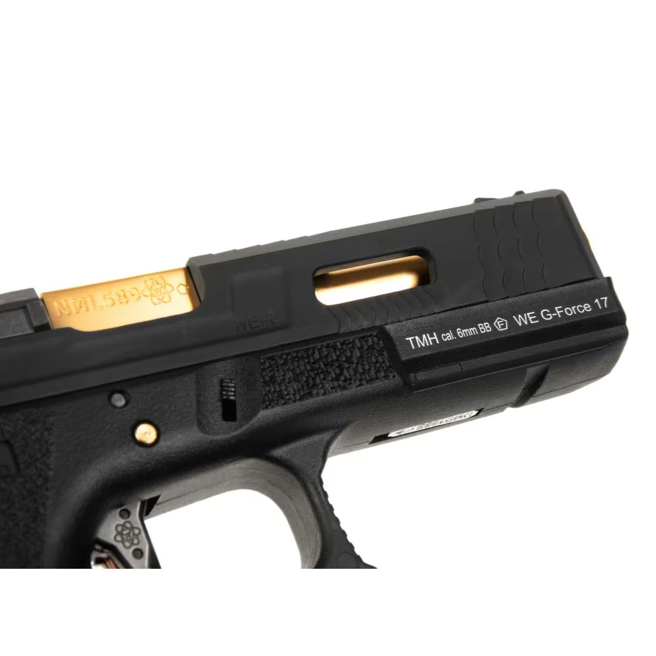 G-Force 17 BK Gold Barrel Metal Version GBB