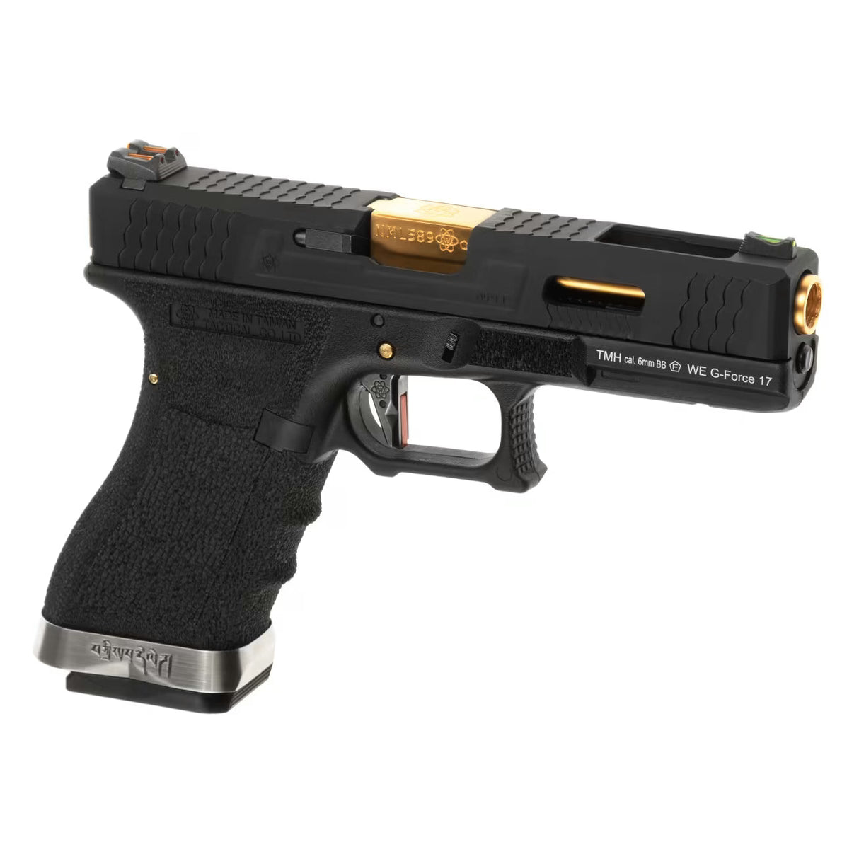 G-Force 17 BK Gold Barrel Metal Version GBB