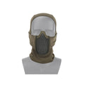 Wosport balaclava with face protector Green