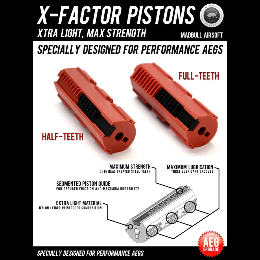 XF Piston Full Teeth - MADBULL